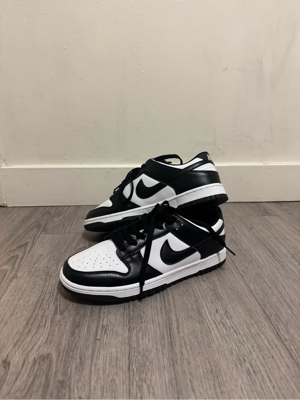 Nike Black and White Low-Top Sneakers